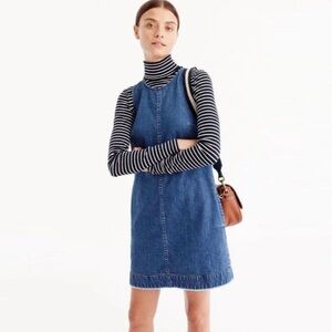 J. Crew Sleeveless Denim Dress